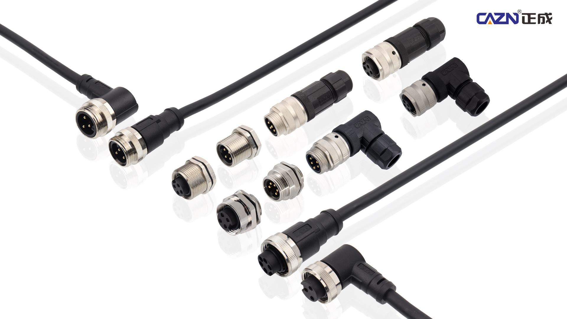 CAZN | 7/8 Selectiegids voor waterdichte connectoren